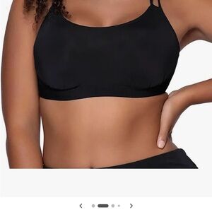 NWT Sunsets Taylor Black Bralette, 36D/38C